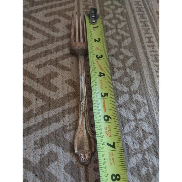 VTG International Silver Co Set of 3 Dinner Forks Unpolished 7.1/4" - Picture 5 of 6